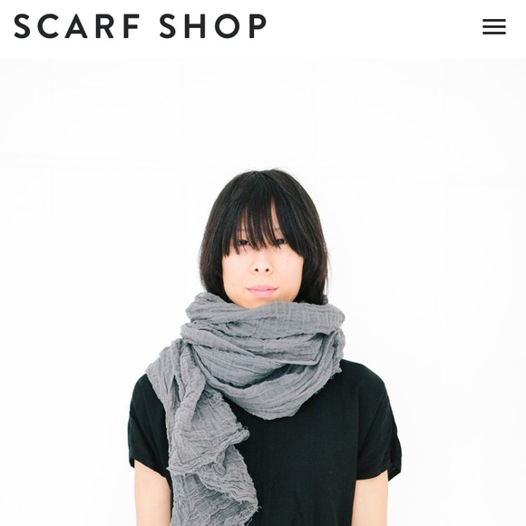 SCARF SHOP Accessories - Scarf Shop COTTON in Fog
